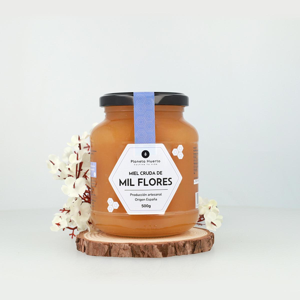 Mel Cru Mil Flores Planeta Huerto 1 Kg
