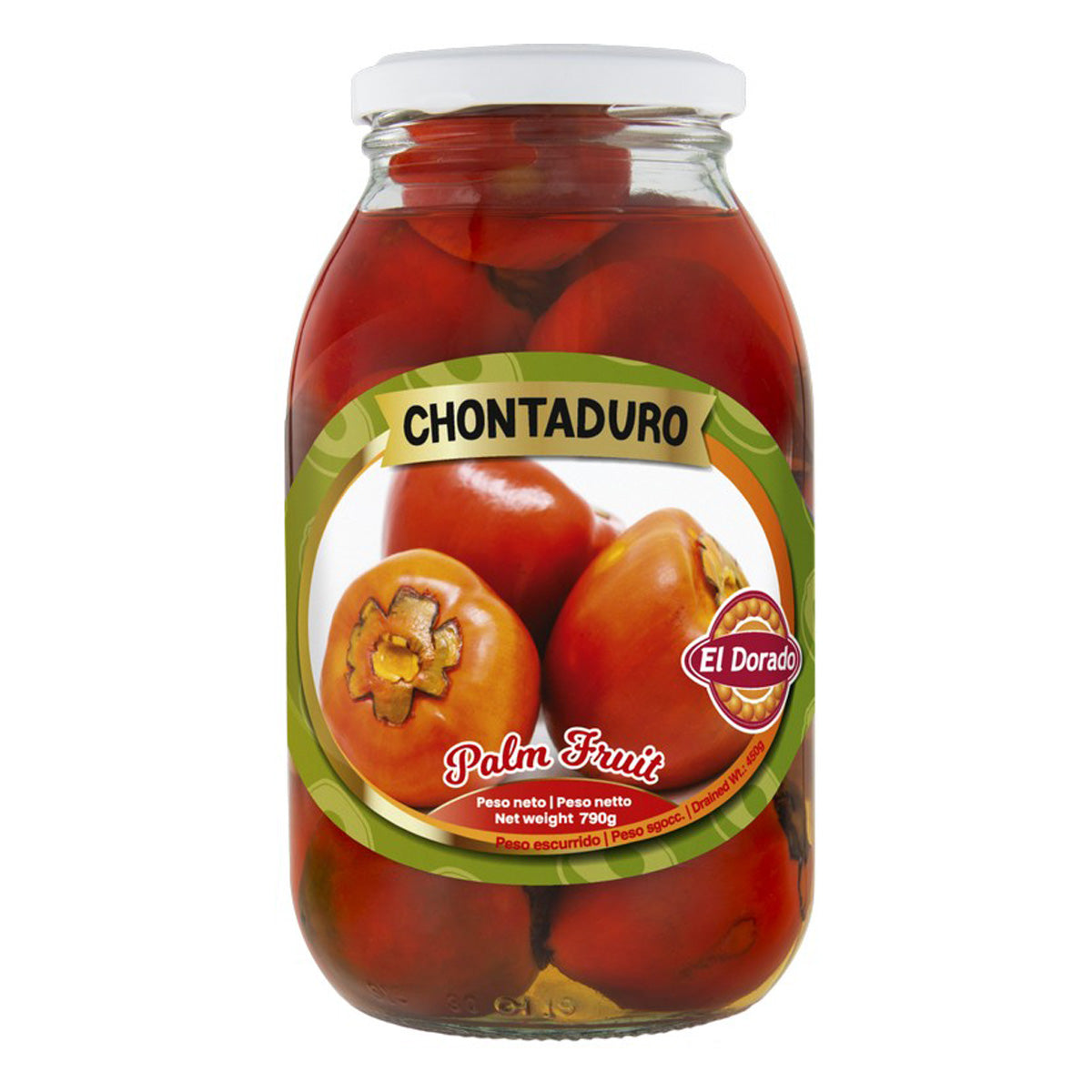 Chontaduro en Salmuera El Dorado 790 g
