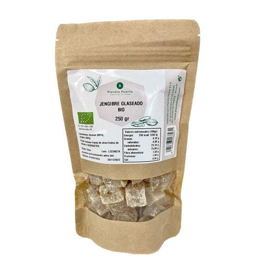 Gengibre Cristalizado ECO Planeta Huerto 250 g