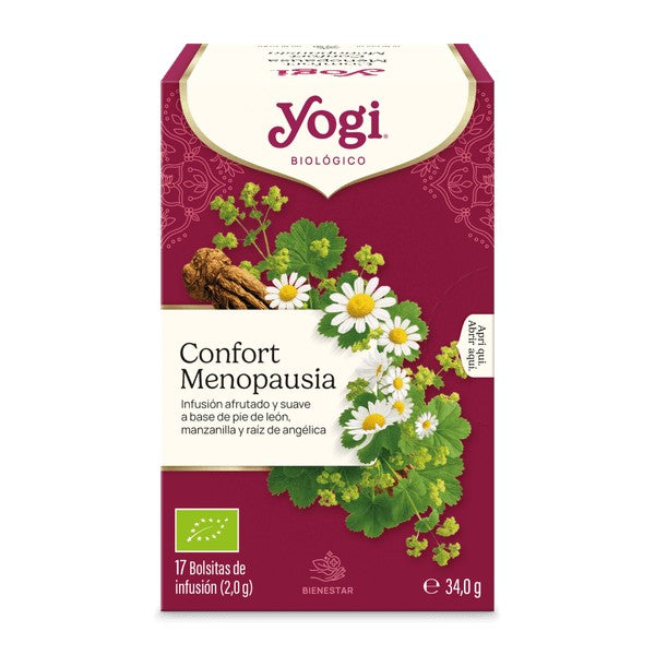 Yogi Tea BIO Confort Menopausia 17 bolsitas