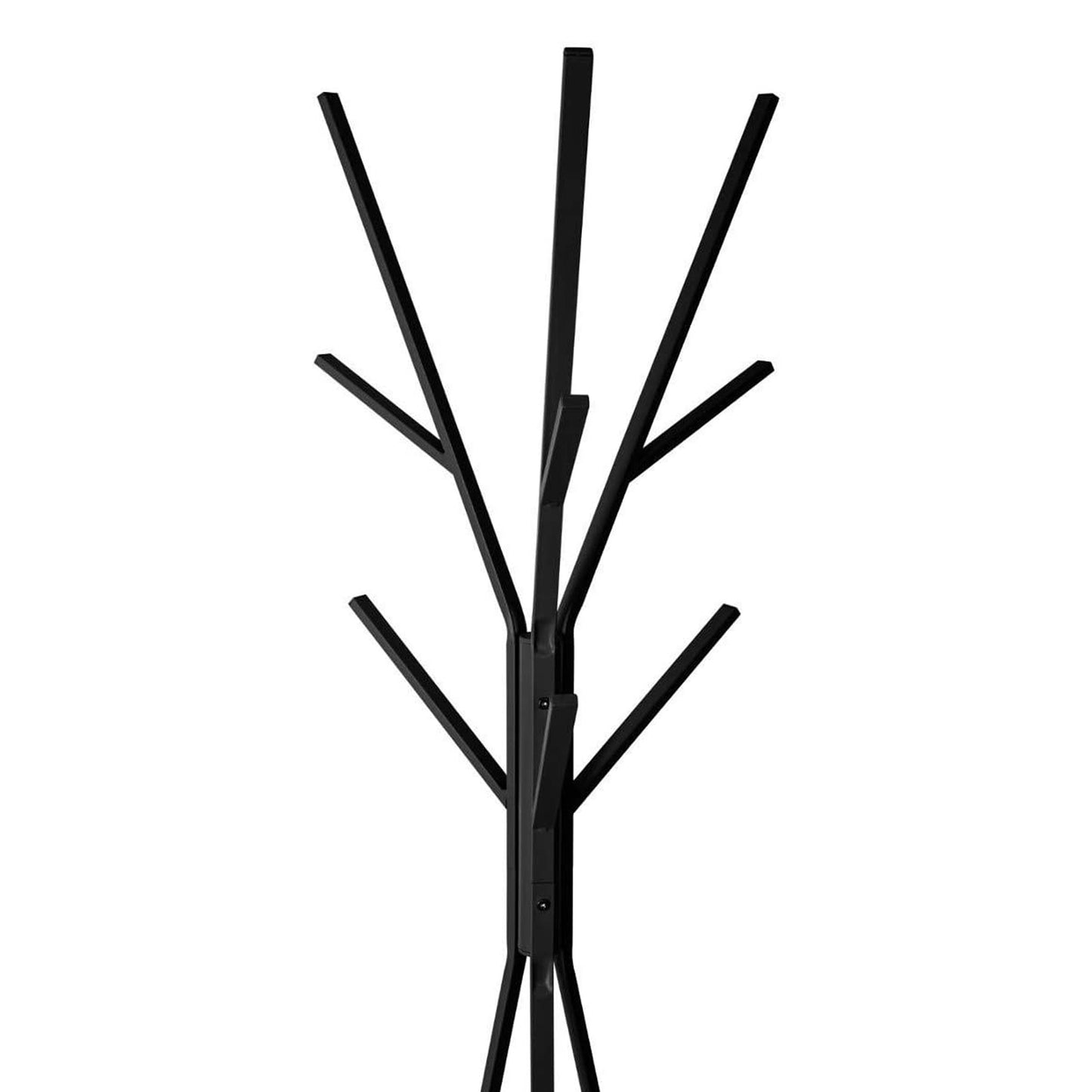 Perchero Madera Y Metal Mdf Negro H.180cm_4