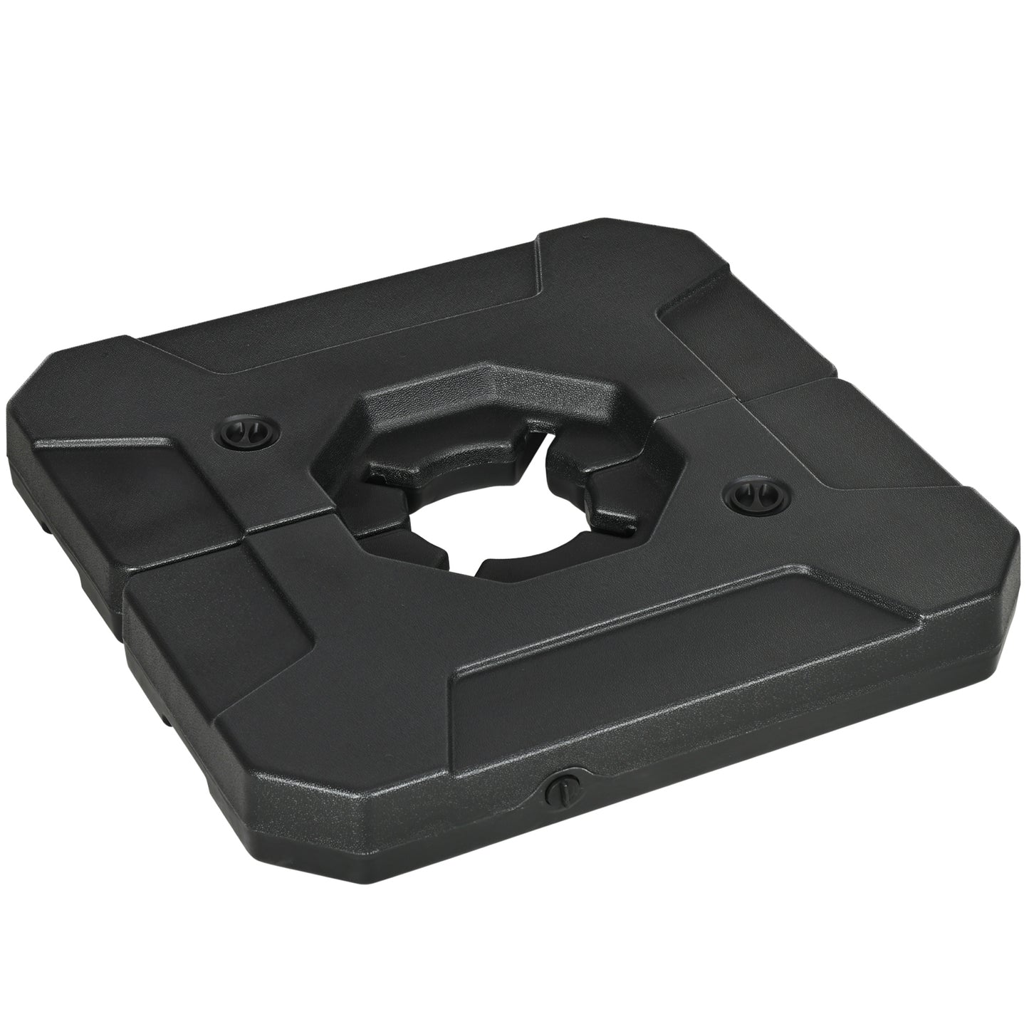 Outsunny 2 Pesos Para Base De Sombrilla Rellenable De Arena 110kg 88,5x88,5x12cm_0
