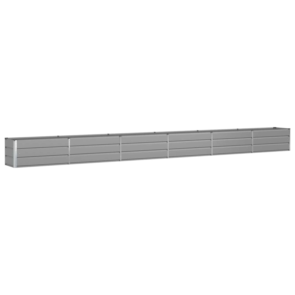 Jardinera Gris Claro 580 X 50 X 45 Cm Acero Galvanizado_0