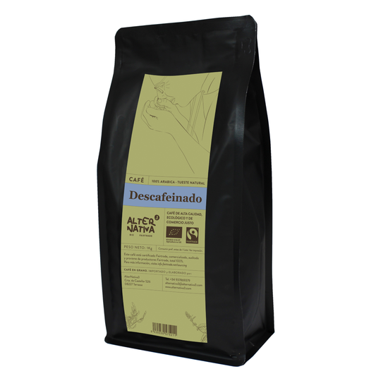 BIO Alternativa3 Café Descafeinado em Grão 1 kg