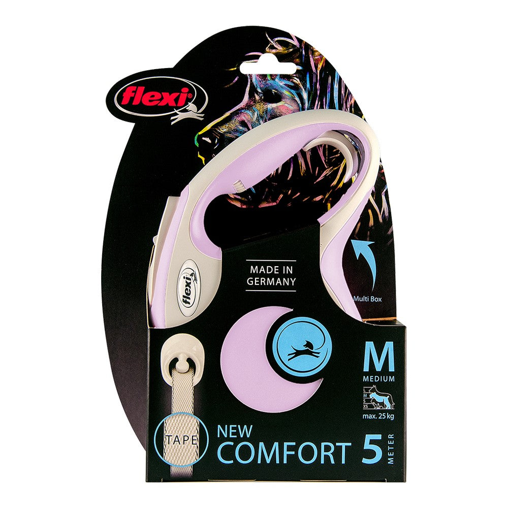 Correa Para Perros Flexi New Comfort Rosa Talla M_0