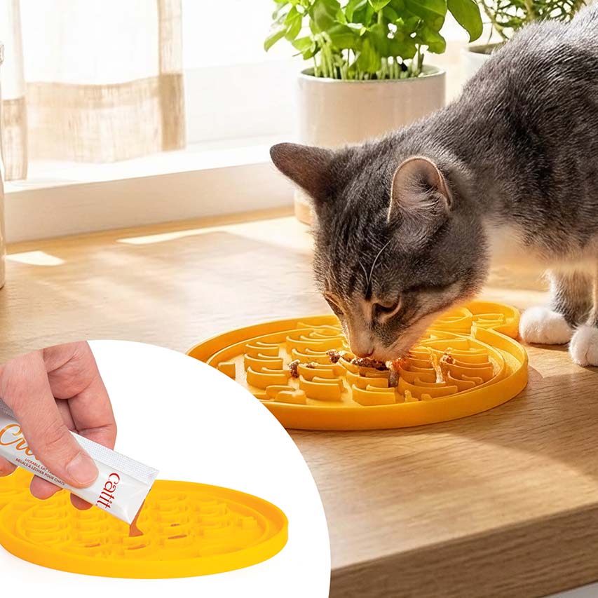 Snack Líquido para Gatitos Creamy Booster Pollo Catit 4 x 10 g