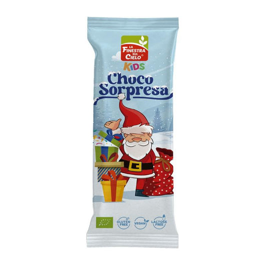Santa Choco surpresa BIO La Finestra Sul Cielo 20g