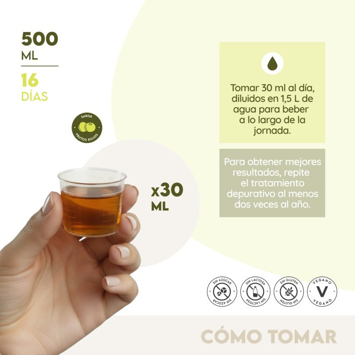 Detox Cleanser 16 días Depuración N2 Natural Nutrition 500 ml