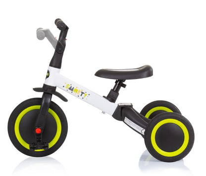 Triciclo Convertible En Bicicleta Con Pedales Smarty Lime_1