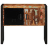 Consola de madeira maciça reciclada multicolorida 90x35x75 Cm