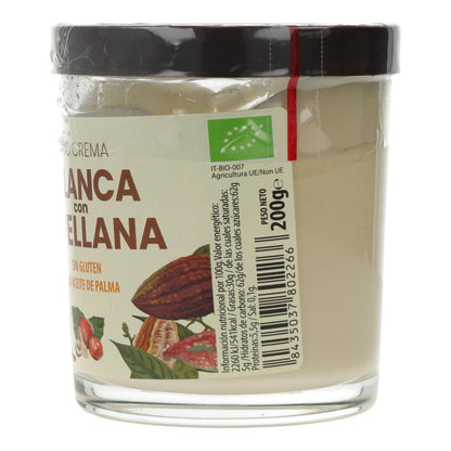 Sol Natural Creme Branco Biológico com Avelãs 200 g