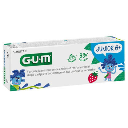 Junior gel dentífrico fresa Gum 50ml (6+)
