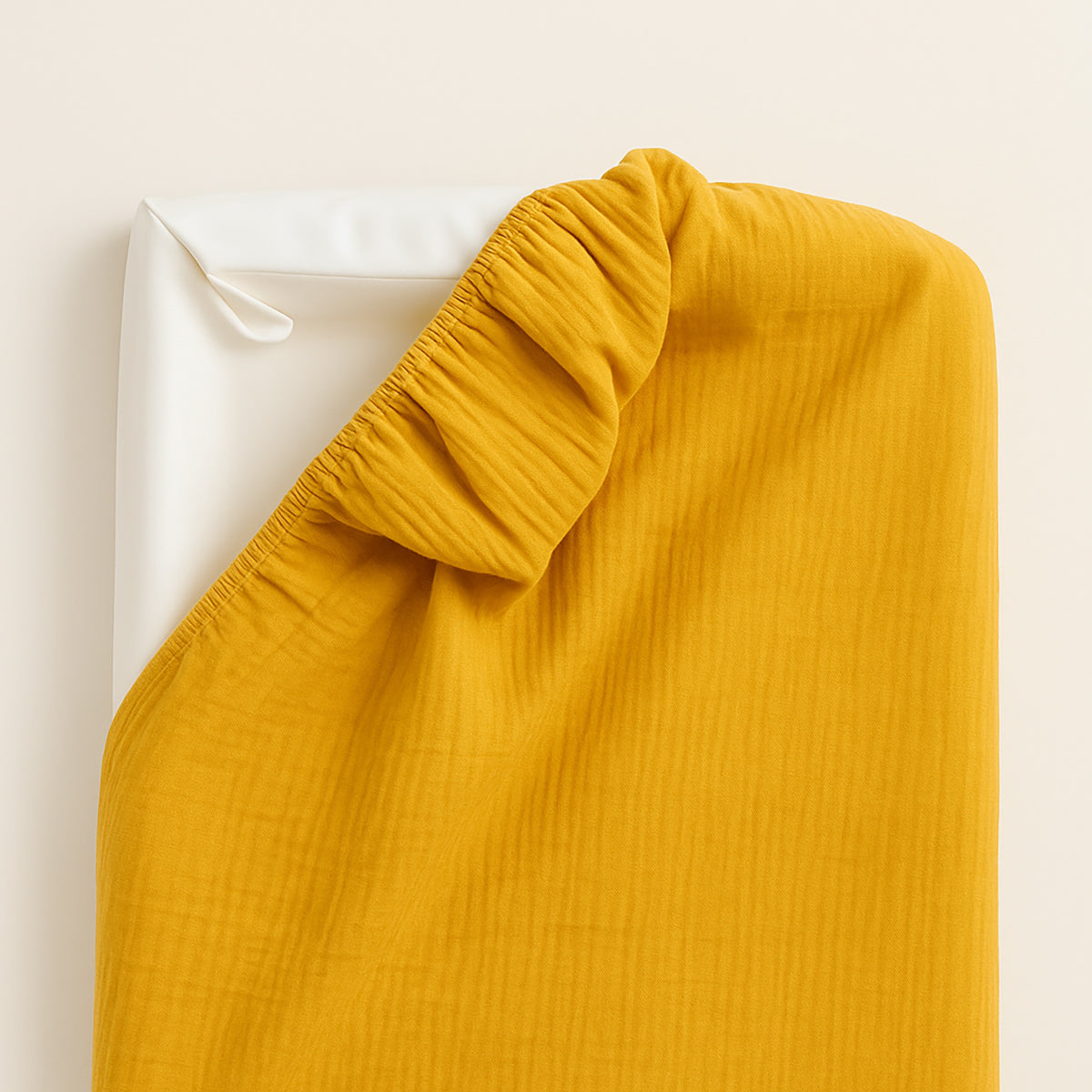 Funda De Colchón Para Cambiador En Algodón Bio Honey_3
