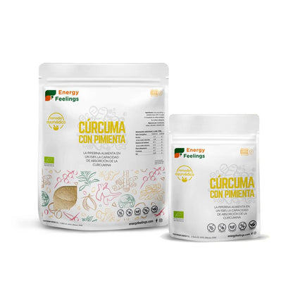 Cúrcuma com Pimenta-do-Reino em Pó Eco Energy Feelings 200 g