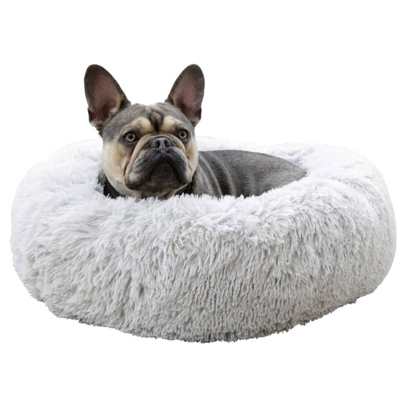 Kerbl Cama Para Perros Suave Fluffy Gris Claro 18 Cm_4