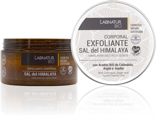 Labnatur Bio Exfoliante Corporal Sal Del Himalaya - Con Aceites De Caléndula, Argán Y Jojoba - Hidrata, Suaviza Y Nutre_0