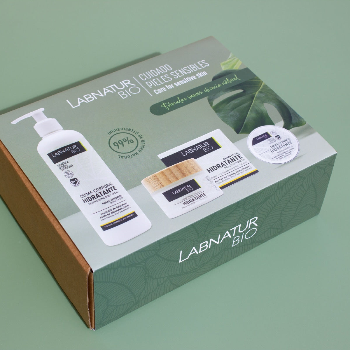 Pack Cuidado de Pieles Sensibles Labnatur Bio | Cremas Corporal, Facial y de Manos | Caléndula Bio | Vegano_3