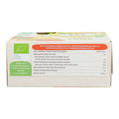 Embalagem de 4 saquetas Vitabio Cool Fruits Maçã e Pêra 90 g