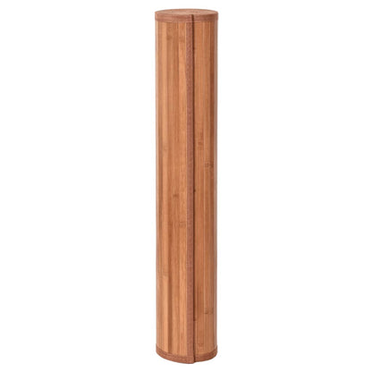 Alfombra Rectangular Bambú Marrón 100x400 Cm / Vetonek_3