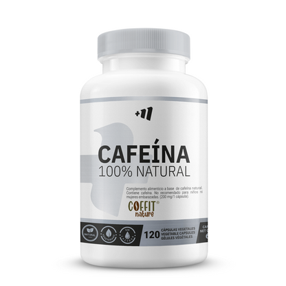 100% Cafeína Natural (coffit® Nature) 200mg - 120 Cápsulas Vegetales - Cafeína Natural - Masmusculo_0