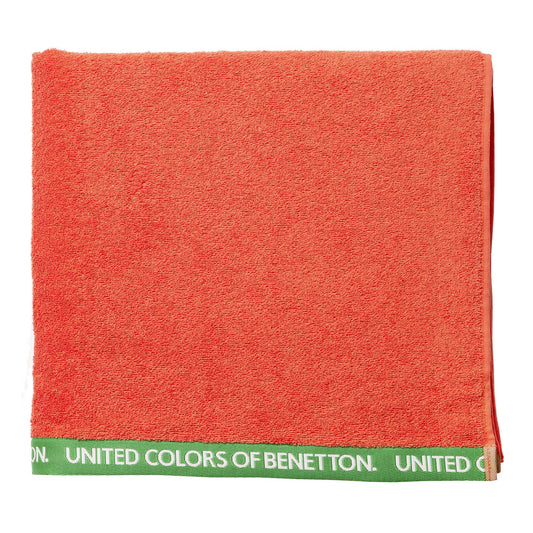 Toalla De Playa 90x160cm 380gsm 100% Algodón Velour Rojo Rainbow