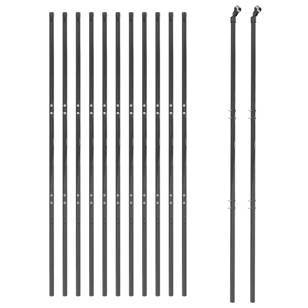 Cerca De Alambre Gris Antracita 1,4x25 M / Vetonek_0