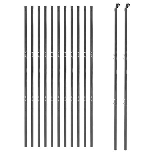 Cerca De Alambre Gris Antracita 1,4x25 M / Vetonek_0