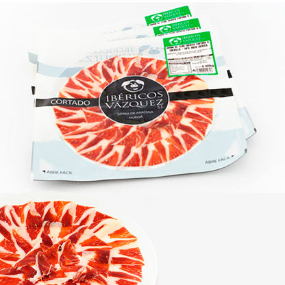 Jamón Cebo Ibérico Loncheado (12 Blíster De 100 Gramos)_0