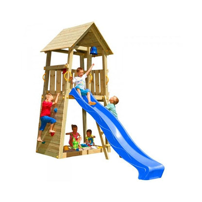 Parque Infantil Masgames Belvedere Xl Con Columpio Individual._5