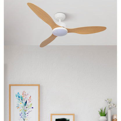 Ventilador Dc Serpa 24w Blanco 3aspas Haya 107d 2424lm 3000-4000-6500k Remoto+reguladort Intensidad+temporizador+memoria_2