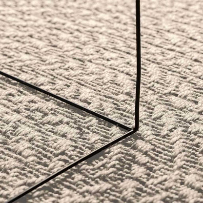 Vidaxl Alfombra Zizur Apariencia Yute Interior Exterior Crema_3