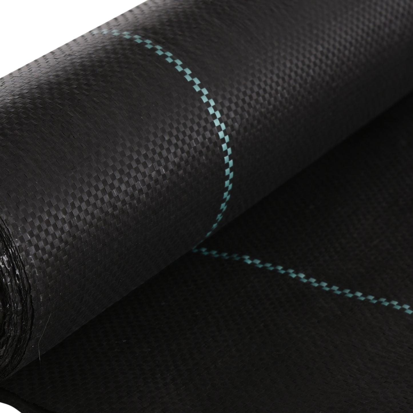 Outsunny Malla Antimaleza 2x25 M 60 G/m² Para Control De Malezas Malas Negro_3