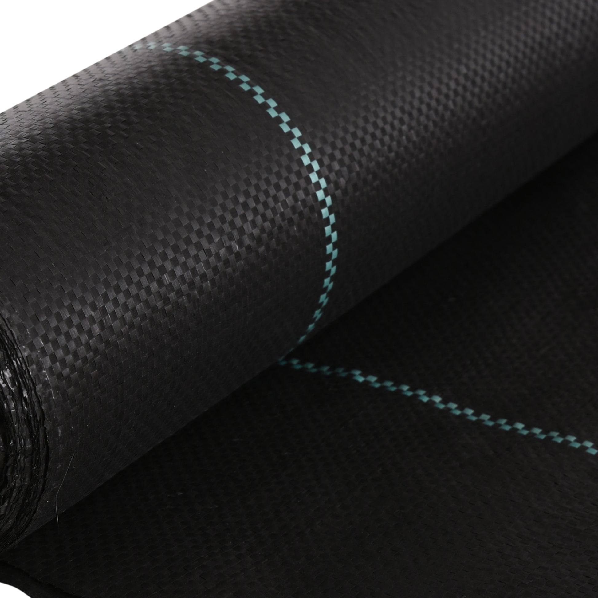 Outsunny Malla Antimaleza 2x25 M 60 G/m² Para Control De Malezas Malas Negro_3