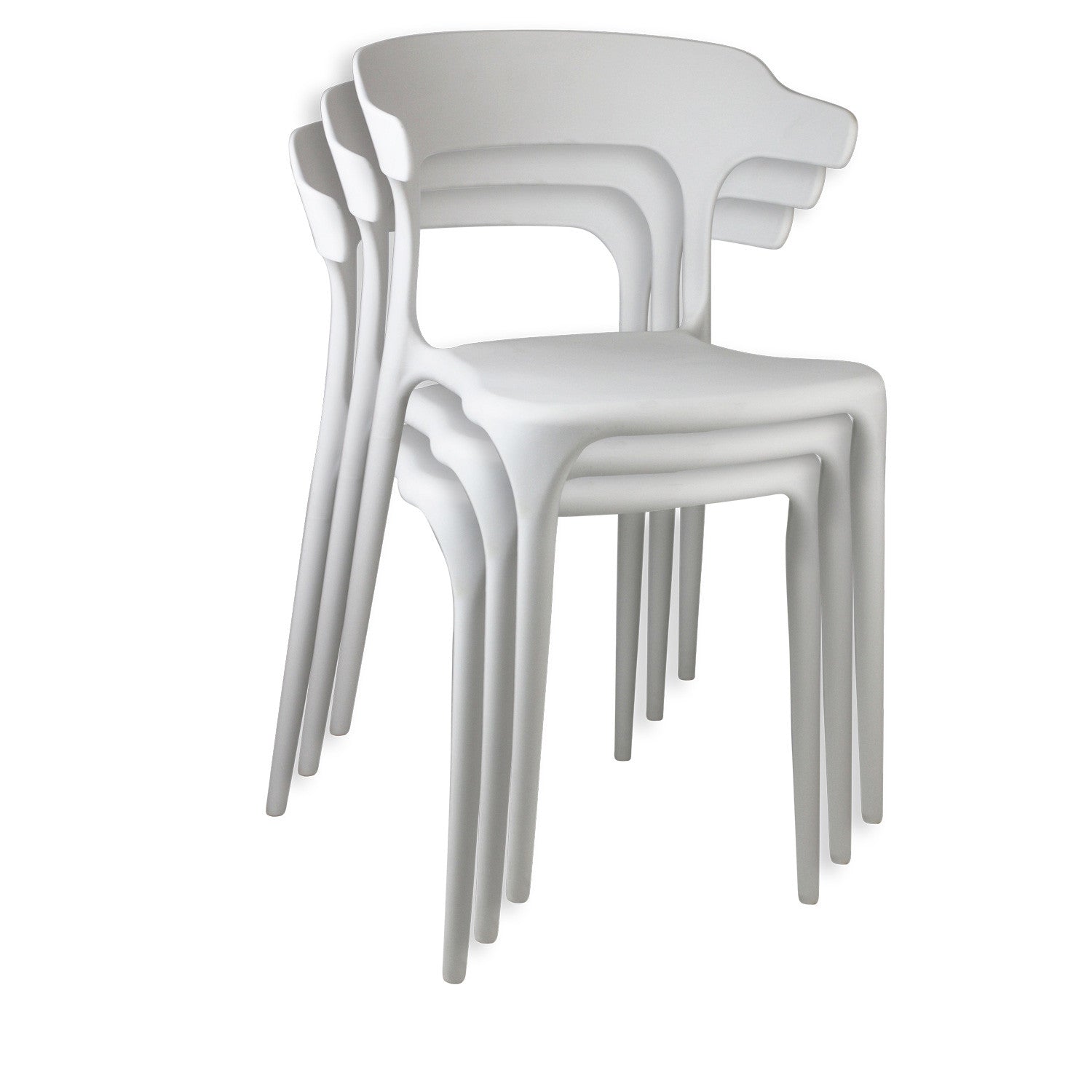 Silla De Exterior Apilable Madonna 74,3x47x47cm Thinia Home_4