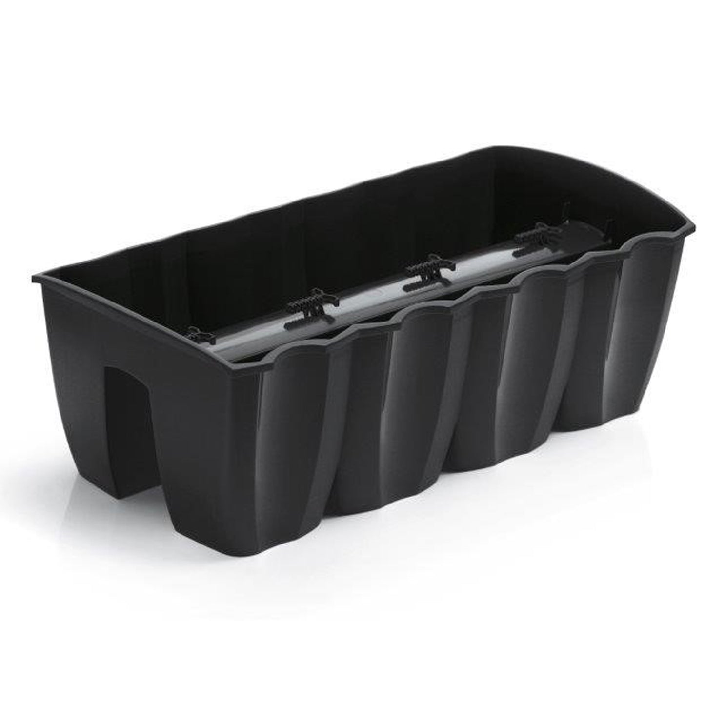 Maceta Para Balcon Mod. Crown 600 Antracita