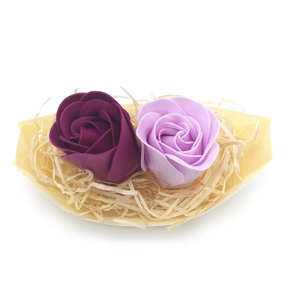 100 Barcas Con Flores Para Regalo Invitados (lavanda). Rosas De Jabón Para Baño Aromático. Detalle Original Para Eventos_3