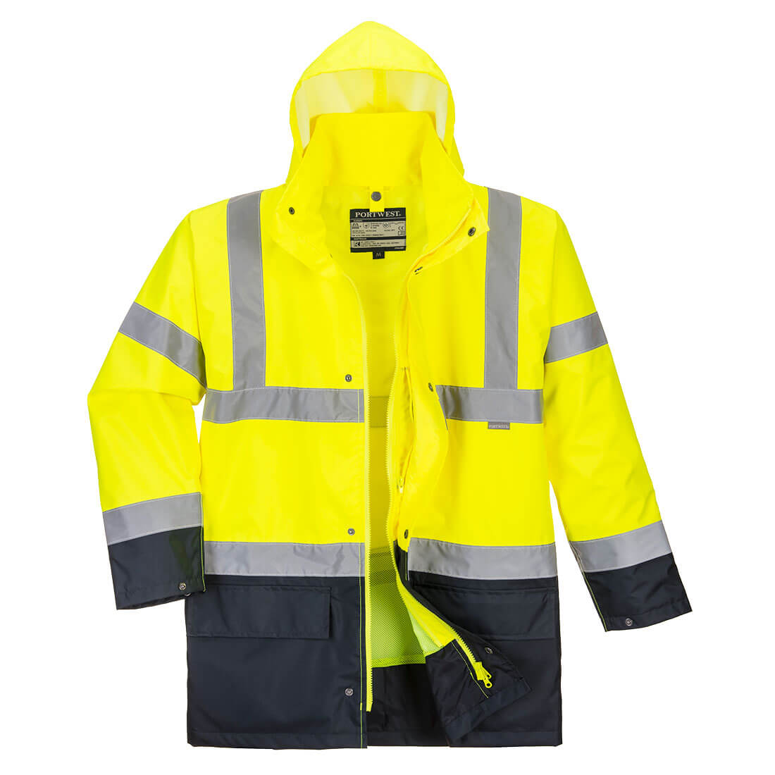 Chaqueta De Alta Visibilidad 5 En 1 Contrast Essential / Xxxl / Amarillo-marino_1