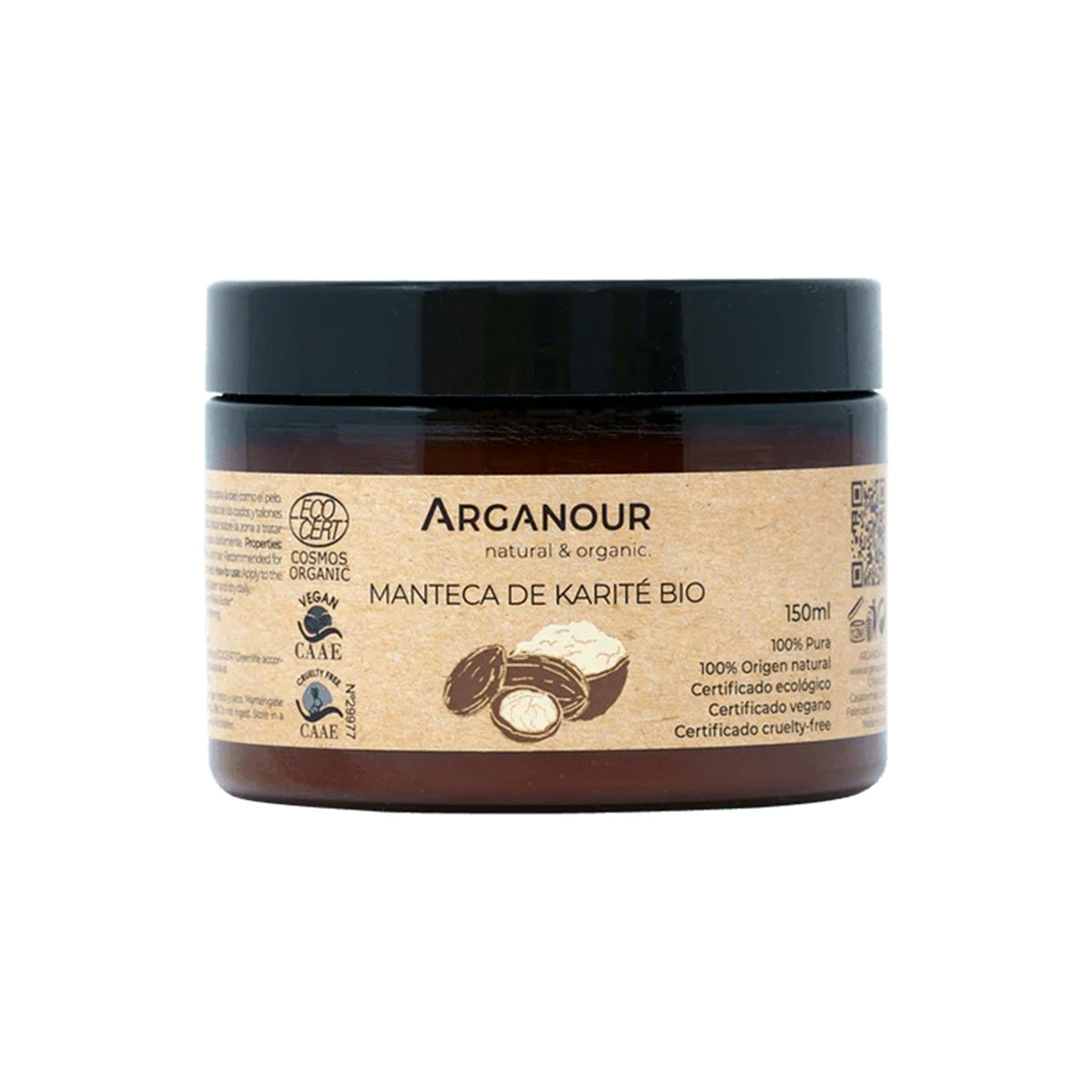 Manteiga de Karité Arganour 150 ml
