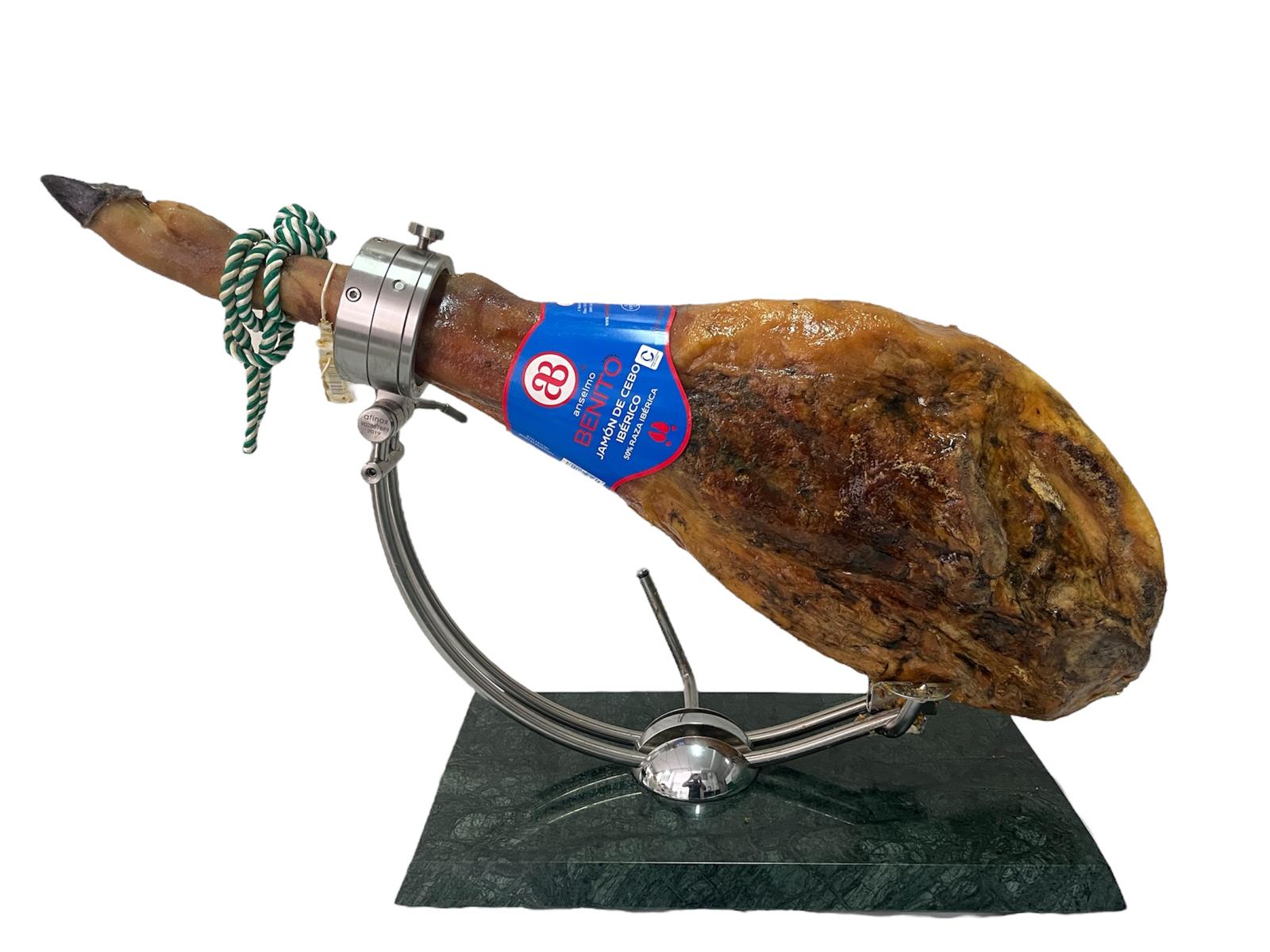 Jamón De Cebo Ibérico 50% R.i. Anselmo Benito Jamon Cebo 50% R.i. Benito (9/9.5 Kg)_0