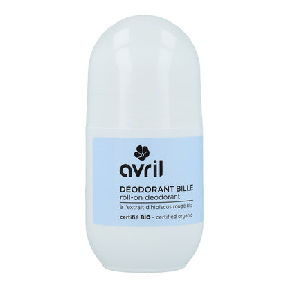 PROMOÇÃO Pack de 2 Desodorizantes Roll-On Orgânicos Avril para Mulher 50 ml