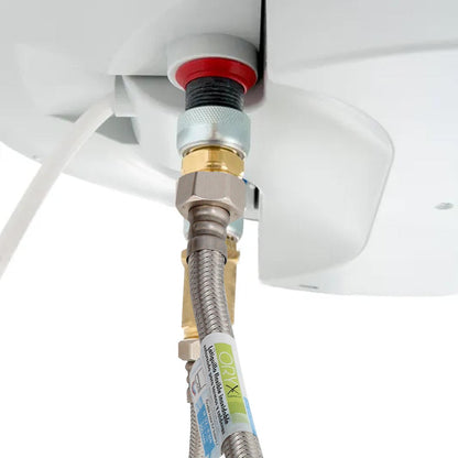 Latiguillo Flexible Reforzado Acero Inoxidable Termo Hembra 1/2 - Hembra 1/2 Longitud 300 Mm