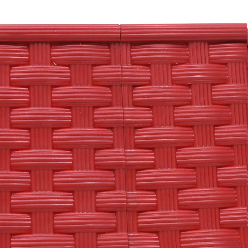 Vidaxl Falda Del Árbol De Navidad Roja Ø54x19,5 Cm_4