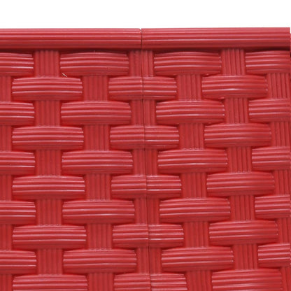 Vidaxl Falda Del Árbol De Navidad Roja Ø54x19,5 Cm_4