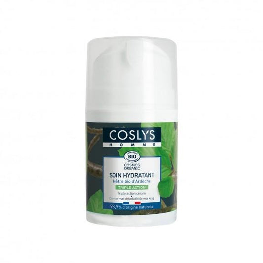 Crema facial hidratante triple acción Coslys 50 ml
