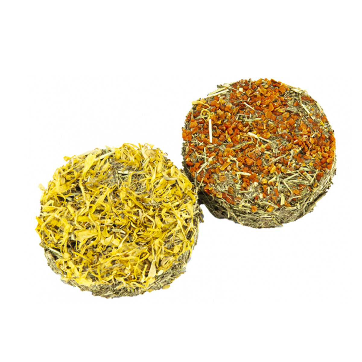 Ribero calêndula e tártaro de cenoura, petisco de sushi para coelhos e roedores