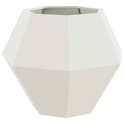 Jardinera Blanco 75 X 75 X 60 Cm Acero_0