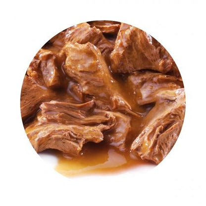 PRO PLAN Carne de bovino esterilizada para gatos em molho 85g