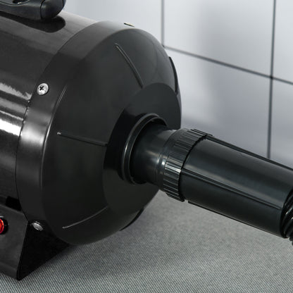 Pawhut Secador De Pelo Perros 2800w Temperatura Velocidad Del Viento Ajustable_3