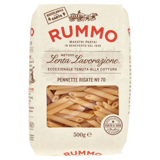 Massa Pennette Rigate Nº70, 500g
