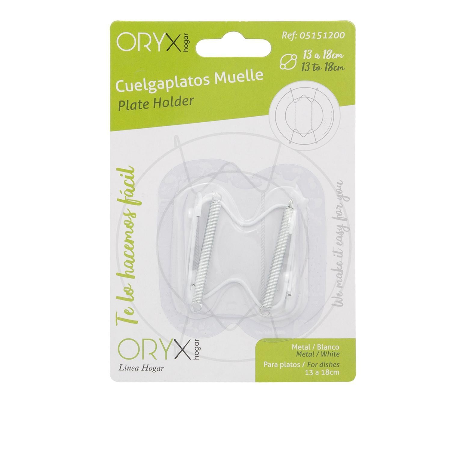 Cuelgaplatos Muelle Para Platos De Ø 13 A 18 Cm.